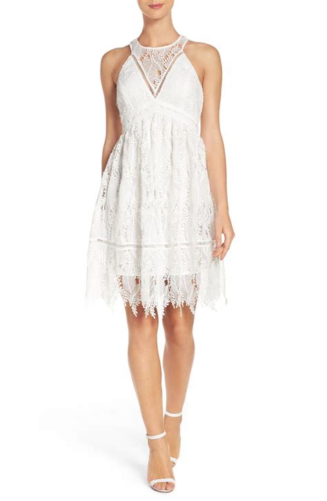 Chelsea28 Lace Fit And Flare Dress Nordstrom