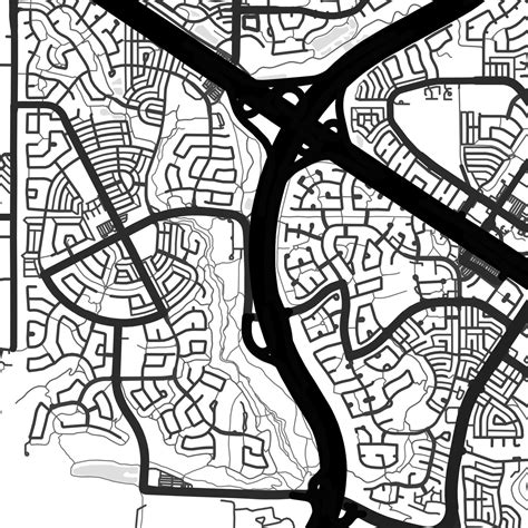 Calgary map print Calgary print Calgary city map Calgary | Etsy