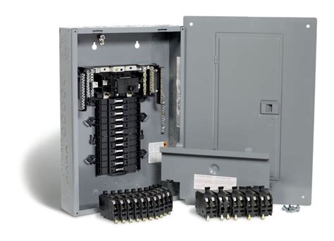 Square D 100 Amp 24 Spaces 48 Circuits Maximum Qwikpak Panel Package
