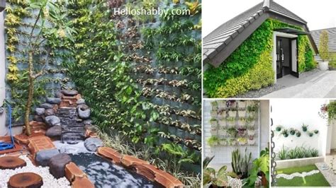 inspirasi vertical garden solusi taman  keterbatasan lahan