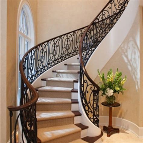 Stunning Contemporary Iron Stair Railings References Stair Designs