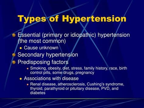 Ppt Hypertension Powerpoint Presentation Free Download Id275854
