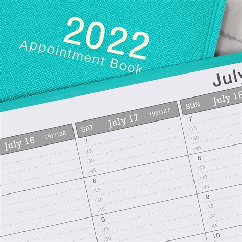 Buy Weekly Appointment Bookplanner 2022 53 Weeks Daily Planner 8 X