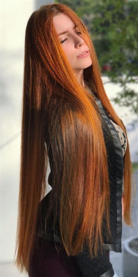 Really Long Hair Long Red Hair Girls With Red Hair Long Thick Hair