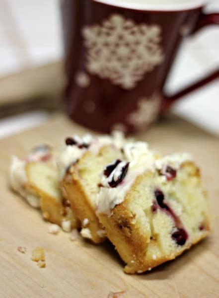We've added vanilla to our recipe for an extra hint of flavor! Decadent Christmas Cranberry and White Chocolate Pound ...