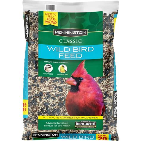 Pennington Classic Wild Bird Feed And Seed 20 Lb Bag