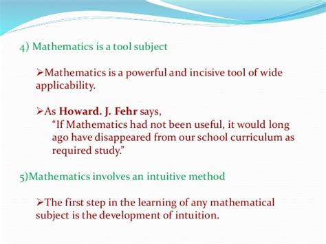 Meaning And Definition Of Mathematics