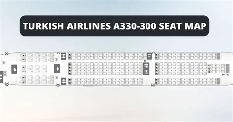 Turkish Airlines A330 300 Seat Map