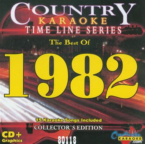 various chartbuster karaoke best of country cdg cb80118 best of country 1982 music