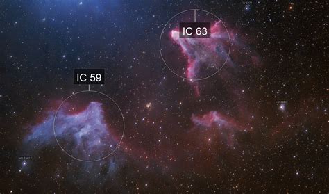 Ic 63 Ic 59 Ghost Nebula Doug Summers Astrobin