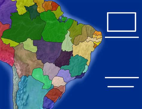 Brazilian States Map Scrolller