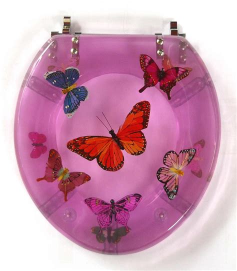 Junior Toilet Seat Butterfly In Pink Butterfly Bathroom Neon Room