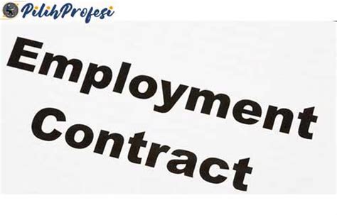 Jenis surat perjanjian kerja dan contoh. Kontrak Perjanjian Kerja Waktu Tertentu / Contoh Surat ...
