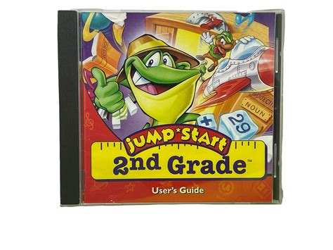 Jump Start Learning System 2nd Grade Pc Cd Rom Game Knowledge User