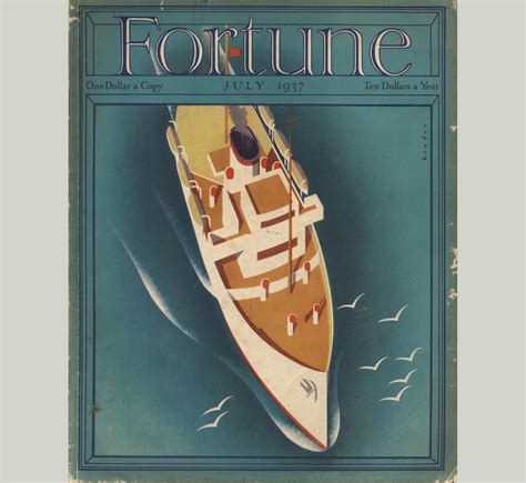Fortune Magazine Jul 1937, Binder | Fortune magazine, Magazine cover art, Magazine cover