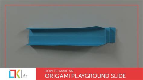 Origami Toys 47 How To Make An Origami Playground Slide Youtube