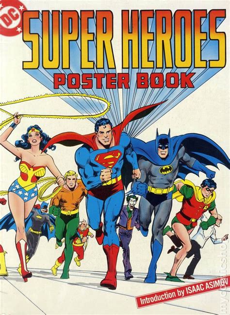 Dc Super Heroes Poster Book Sc 1978 Comic Books