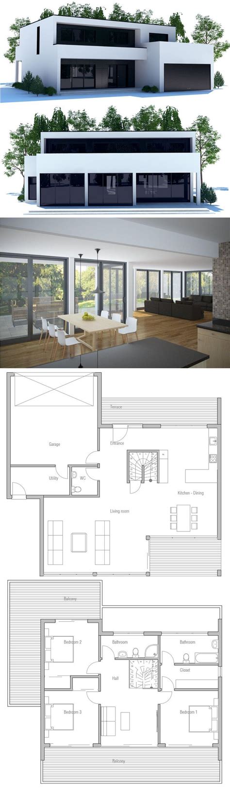 Minimalist Ultra Modern House Plans Concepthome Minimaliste Grundrisse
