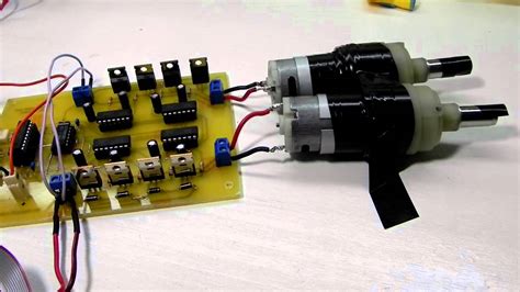 Dual High Torque Motor Controller With Ir2110 And Irfz44n Youtube
