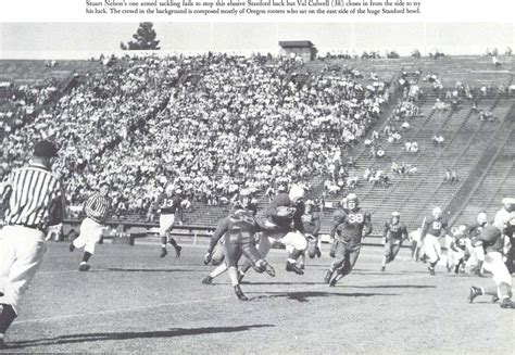 1940 Oregon - Stanford football game in Palo Alto, CA ...