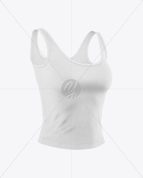 Womens Tank Top Mockup Half Side View Free Download Images High