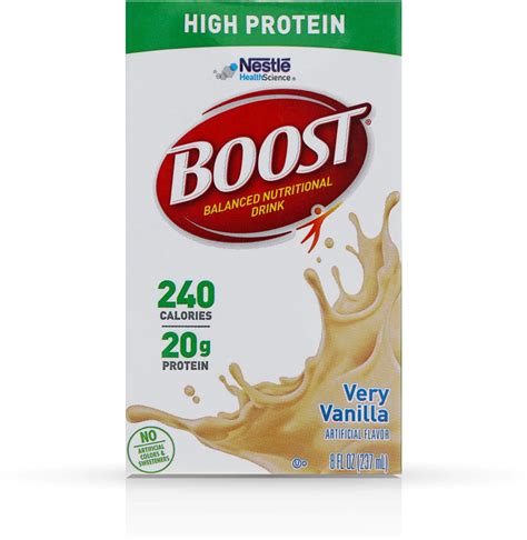 Nestle 9413600 Boost High Protein Nutritional Energy Drink 8 Oz