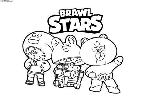 Dibujos De Brawl Stars Para Colorear 26 Páginas Brawl Stars Para