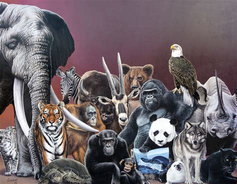 Galerie Des Peintures Peinture Animalière Dessins Animaliers