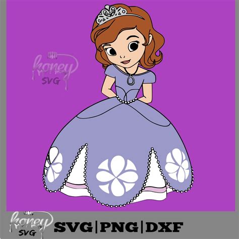 Sofia The First Svg Sophia The First Svg Sofia The First Etsy