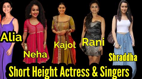 Short Height Actresses In India Bollywood Bright
