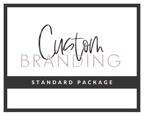 Custom Branding Logo Design Watermark Business Branding Etsy