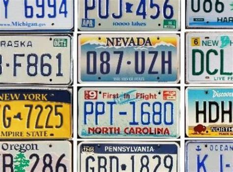 Complete Set 50 United States License Plates All 50 Usa States Good