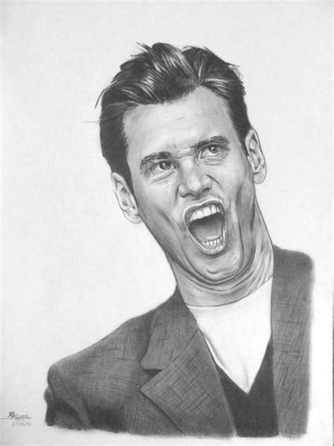 Jim Carrey Portrait Celebrity Drawings Art Drawings Sketches