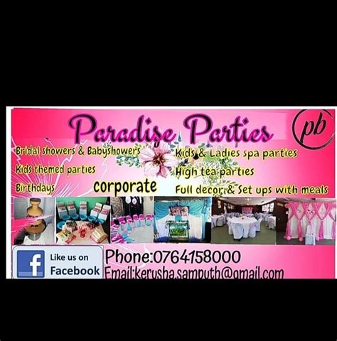 Paradise Beauty Pamper Parties Durban