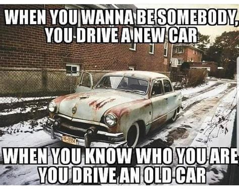 Car Memes, Car Humor, Vintage Cars Quote, Vintage Quotes, Cars Vintage