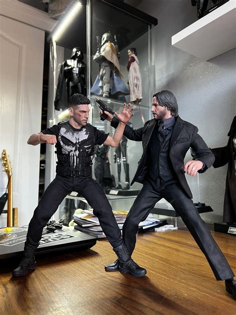 John Wick vs Punisher : r/hottoys