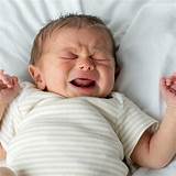 Pictures of Baby Crying From Gas