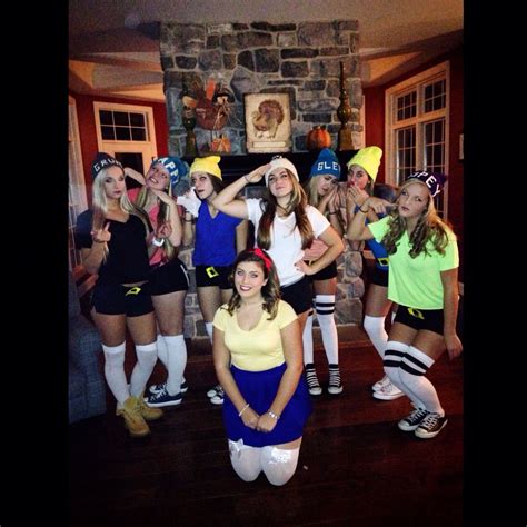 Halloween Group Costume Snow White And The 7 Dwarfs Group Halloween