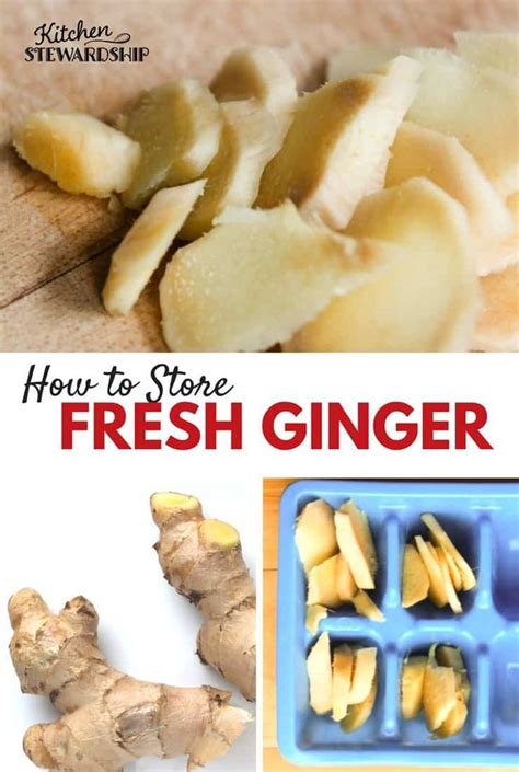 How To Store Fresh Ginger The Ginger Challenge Series Storing Fresh