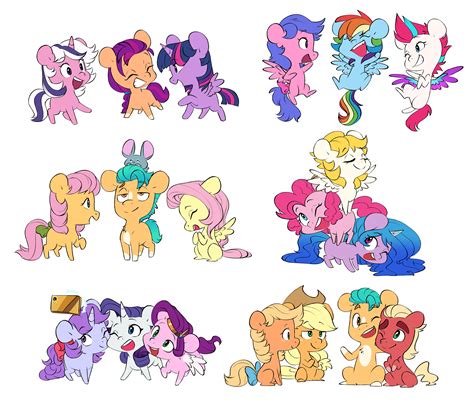 G1 G4 And G5 Rmylittlepony