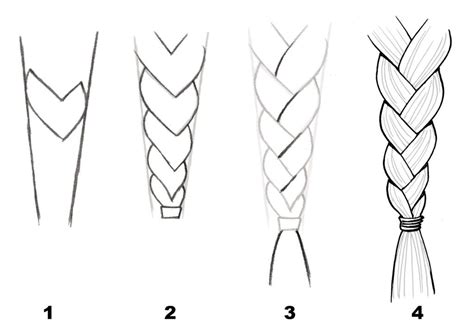 Anime Hair Manga Hair How To Draw How To Draw A Braid How To Draw