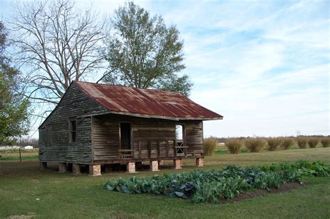 Old Original Slave Cabin At Laura Plantation Valcherie Lo Flickr