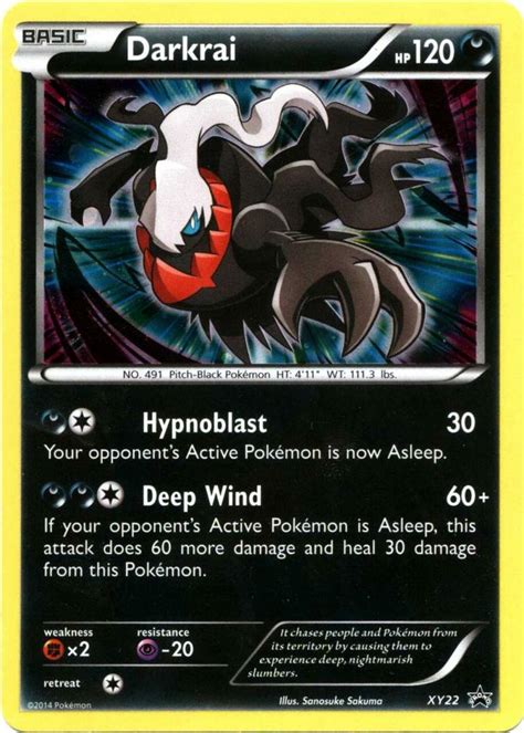 Maybe you would like to learn more about one of these? Pokemon X Y Promo Single Card Rare Holo Darkrai XY22 - ToyWiz