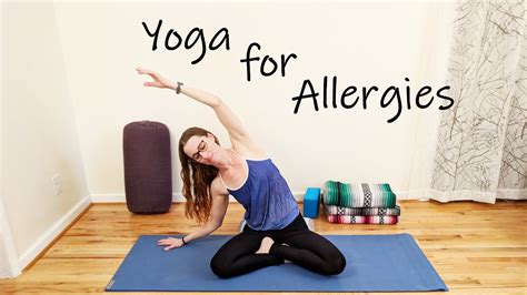 Gentle Yoga For Allergies Youtube