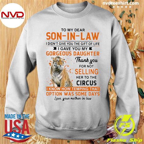 Download To My Dear Son In Law I Didn't Give You The Gift Of Life I ...