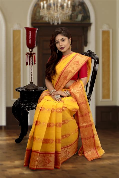 Free Images Indian Saree Indian Model Model In Saree Yellow