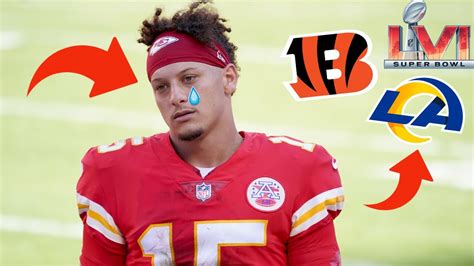 Mahomes Chokes In Playoffs Bengals Vs Rams Super Bowl Pick Youtube