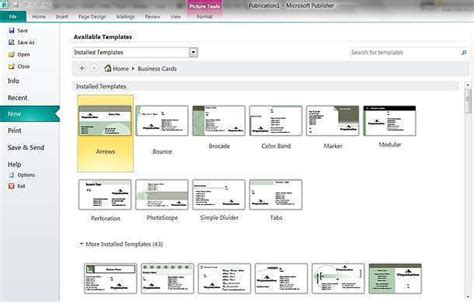 120 cards ( $0.25 each) $29.97. Two Sided Business Card Template Microsoft Word - Cards ...