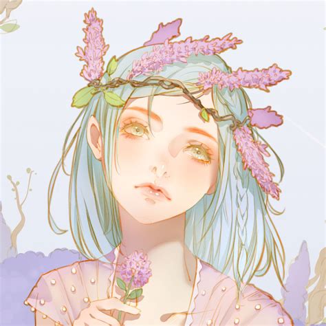 Lavender Orry Lee Anime Art Girl Art Inspiration Cute Art
