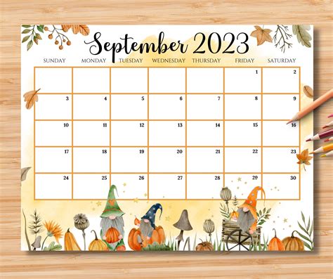 September 2023 Calendar For Seniors Get Calender 2023 Update